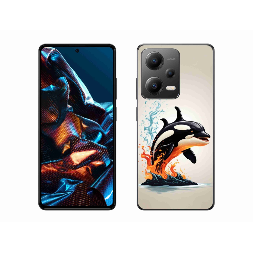 Gél borítás mmCase a Xiaomi Redmi Note 12 Pro 5G-hez - írisz