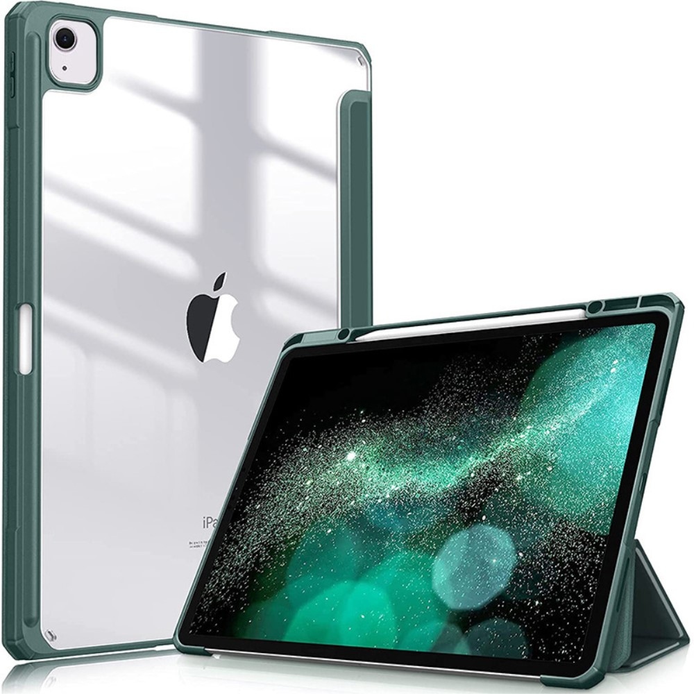 Tok okos táblagép tok iPad Air 13 (2024)/(2025) - sötétzöld