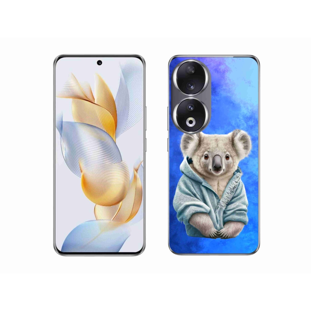 Zselés borító mmCase a Honor 90 készülékhez - koala pulóverben
