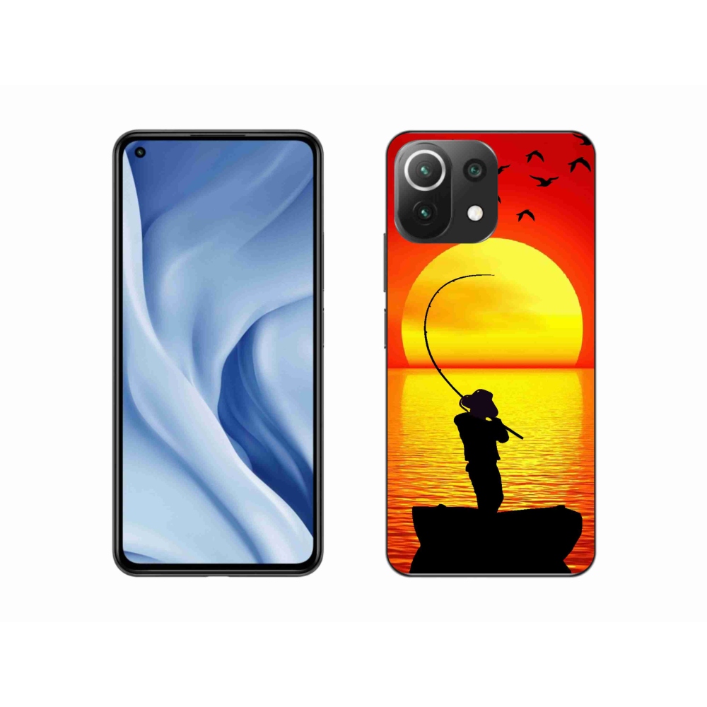 Gél borítás mmCase a Xiaomi Mi 11 Lite 4G/5G számára - halászat