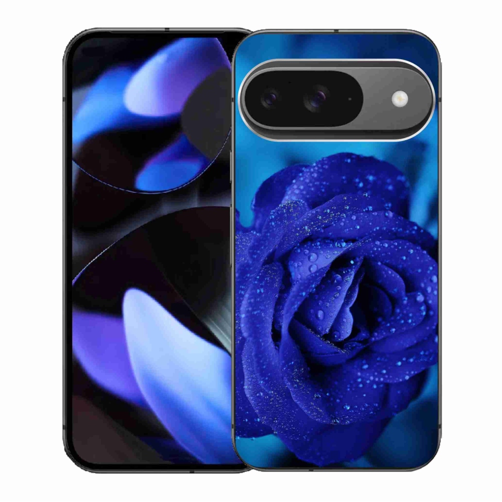Gél tok mmCase a Google Pixel 9/9 Pro készülékhez - kék rózsa