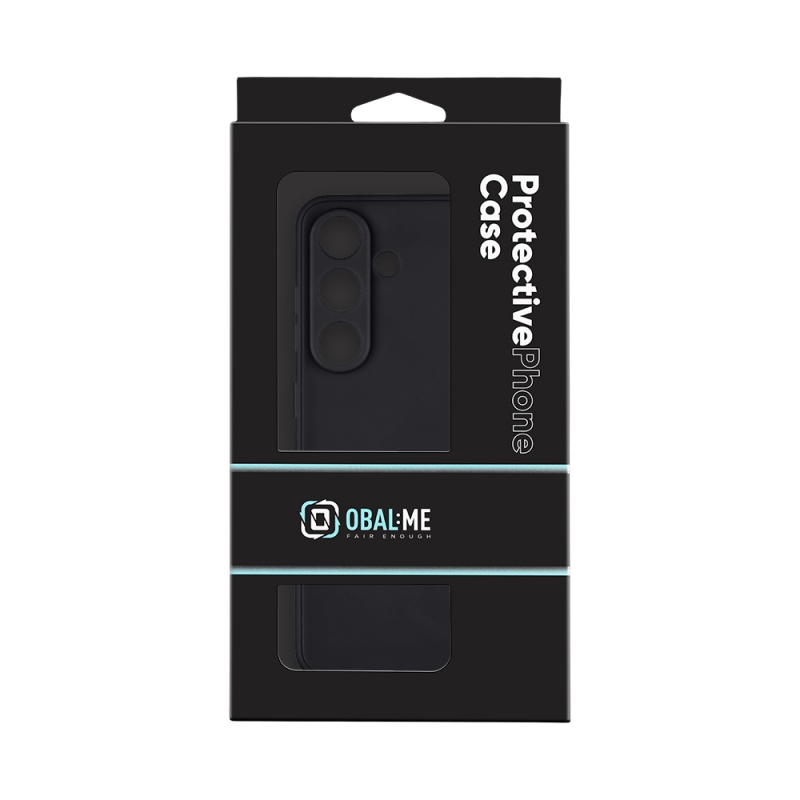 Borító:ME matt TPU borító Samsung Galaxy S25 fekete színű készülékhez