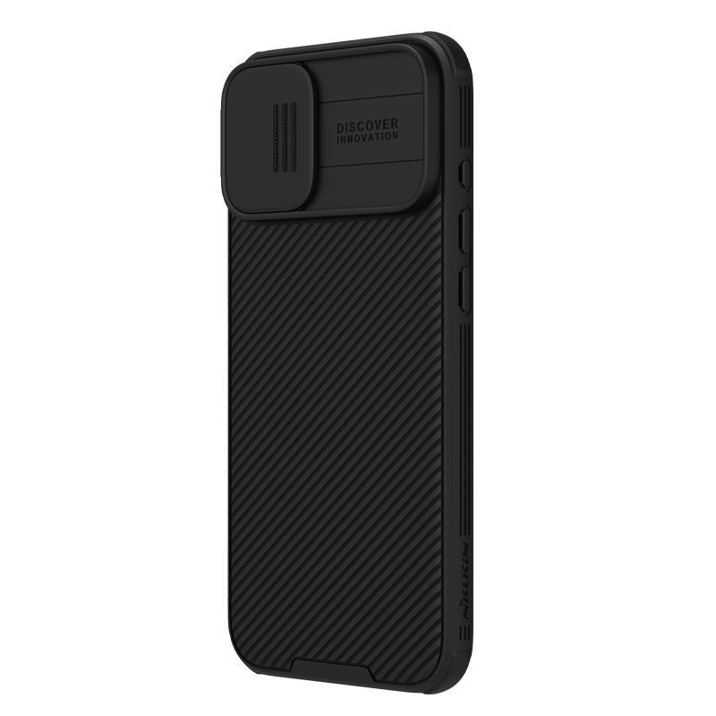 Nillkin CamShield PRO mágneses hátlap Apple iPhone 16-hoz Fekete