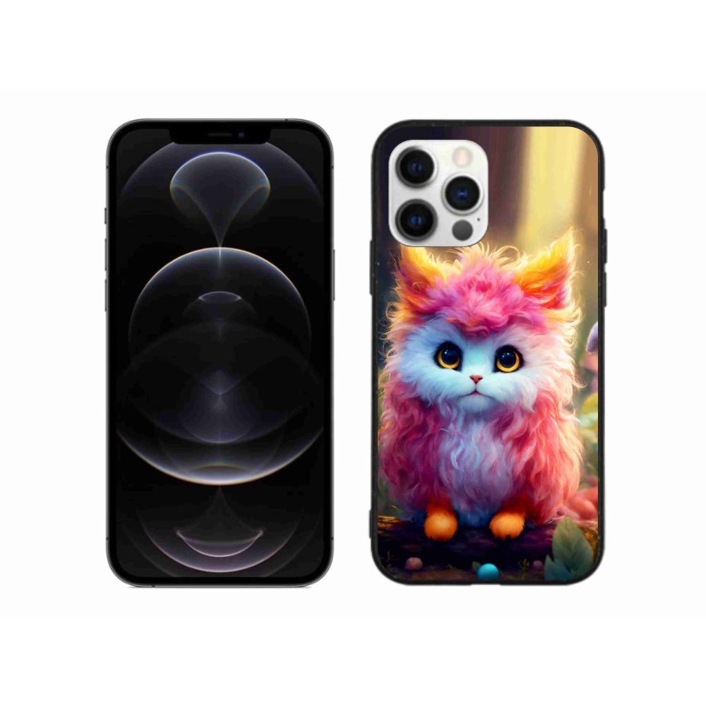 Gél borítás mmCase iPhone 12 Pro Max készülékhez - aranyos cica 5