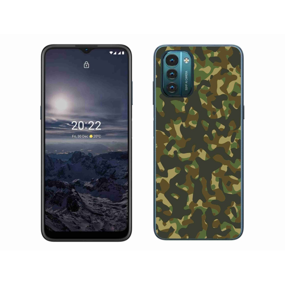 Zselés tok mmCase a Nokia G11/G21 készülékhez - terepszínű mintázat 1