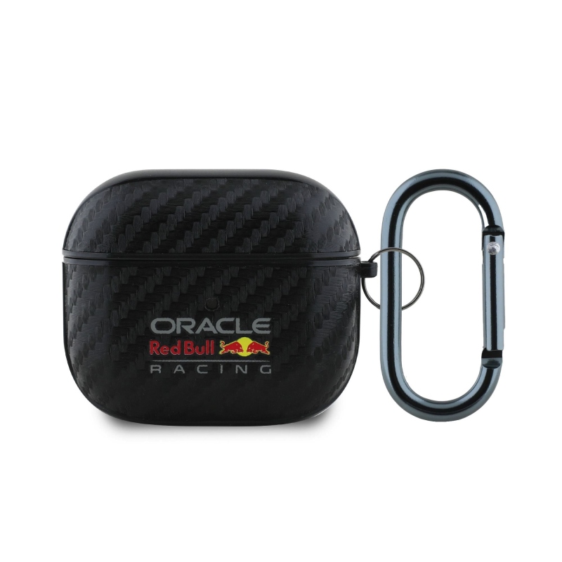 Red Bull PU karbon tok AirPods 3 készülékhez Fekete