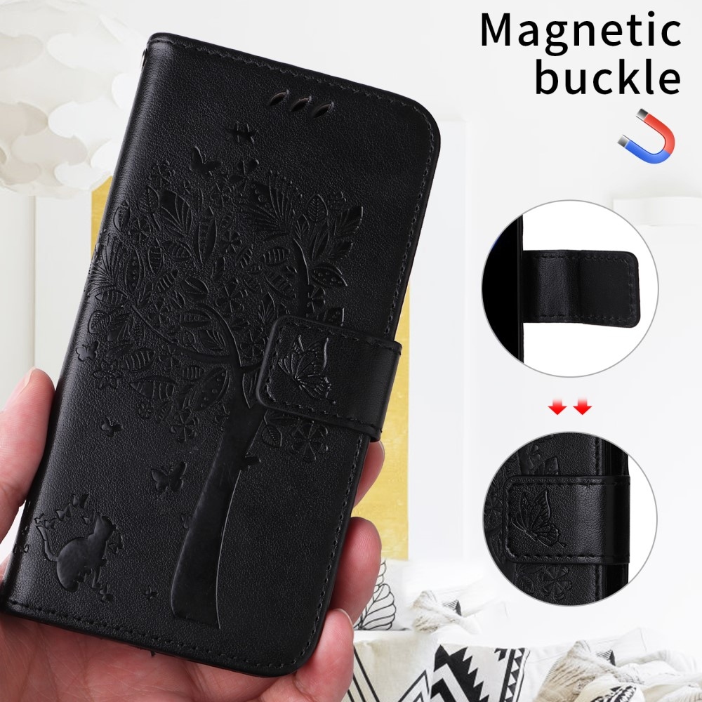 Fák könyve tok Xiaomi Redmi A5 (173.45x79.35x8.45mm) - fekete
