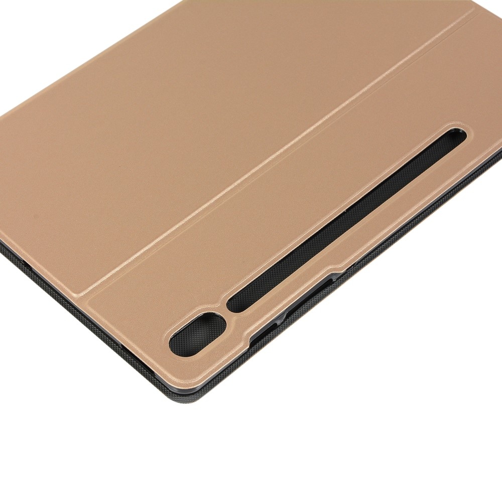 Fedélzáró tok Lenovo Tab P12 Pro táblagéphez - arany színű
