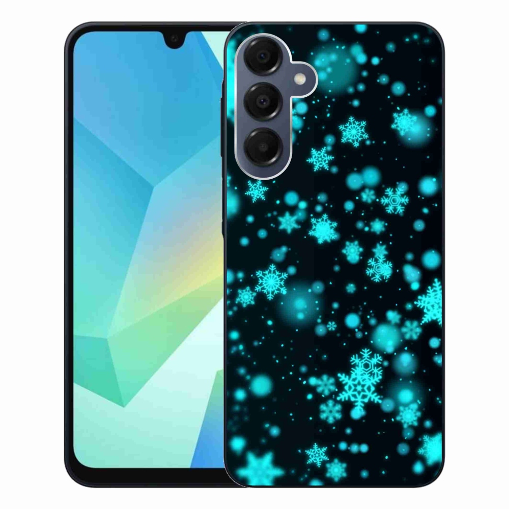 Zselés borítás mmCase Samsung Galaxy A16 4G/5G - hópelyhek 1