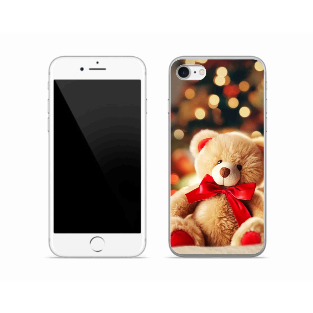 Zselés borítás mmCase iPhone SE (2020) - mackó