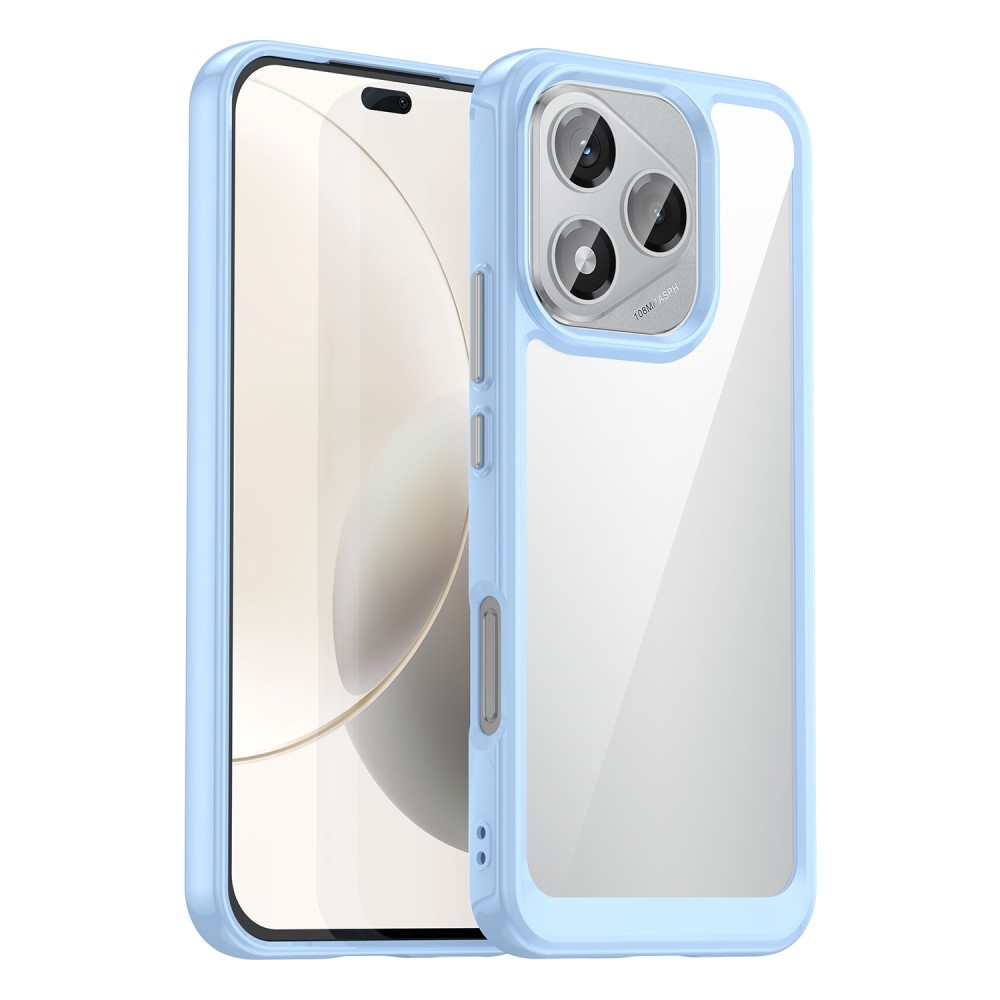 Gél tok fix hátlappal Honor 400 Lite-hoz - kék