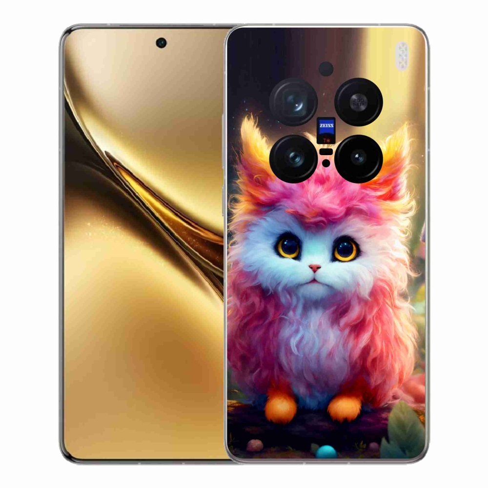 Gél borítás mmCase a Vivo X200 Pro 5G készülékhez - aranyos cica 5