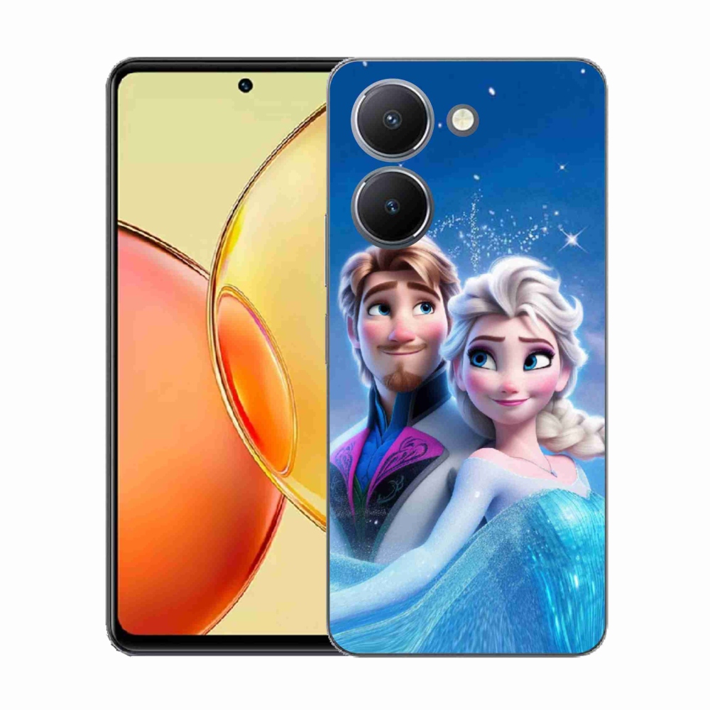 Gél védőburkolat mmCase a Vivo Y36-hoz - Ice Kingdom 1