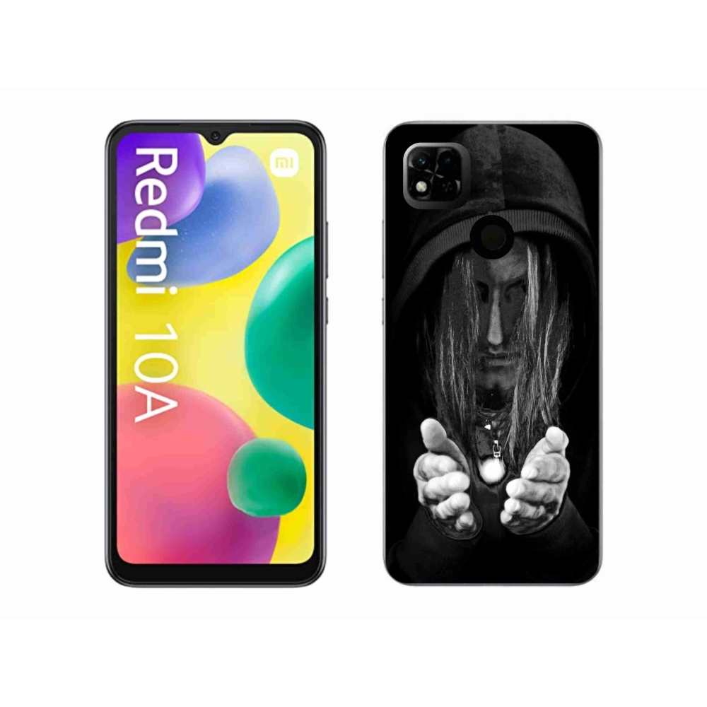 Gél borítás mmCase a Xiaomi Redmi 10A számára - titokzatos személy