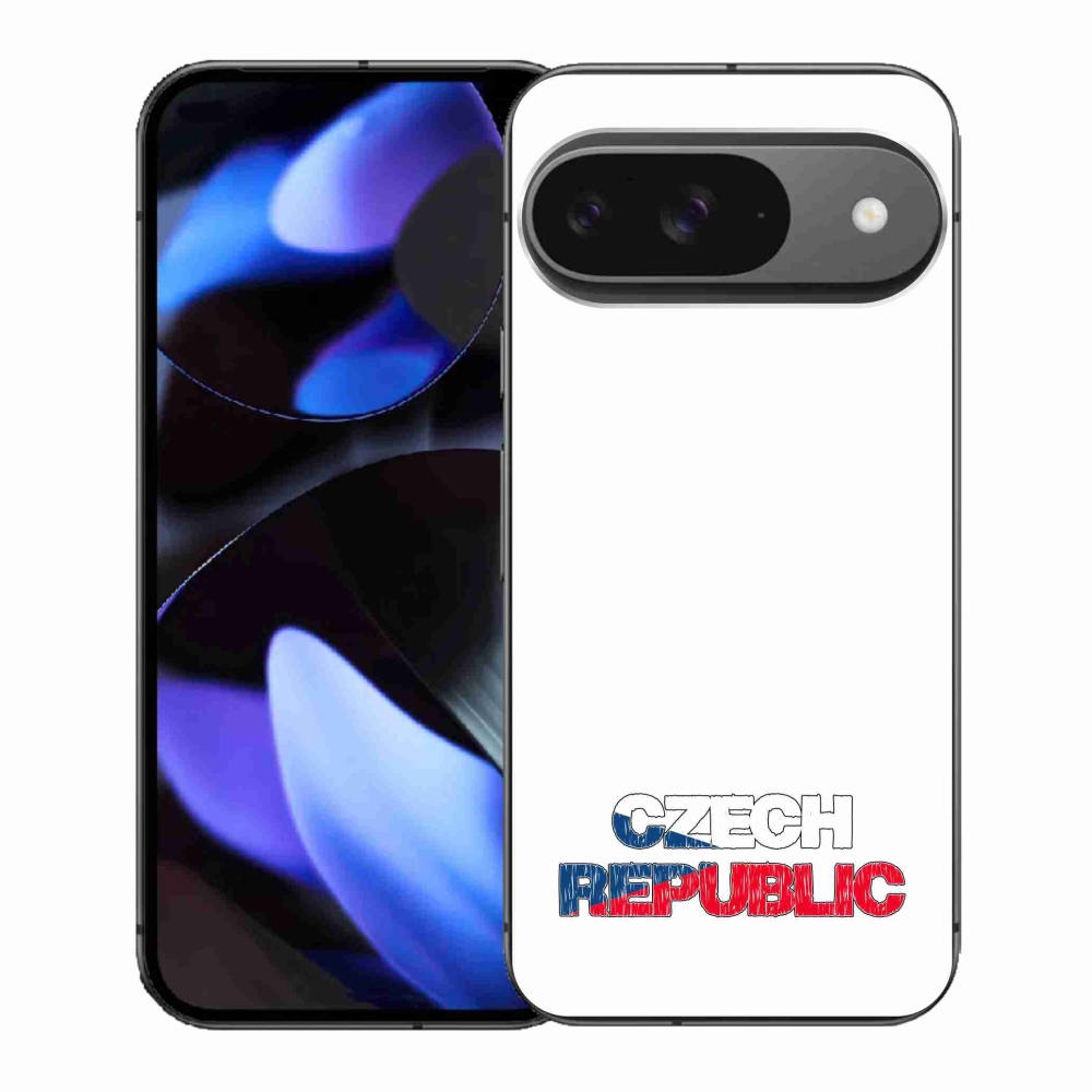 Gél borítás mmCase a Google Pixel 9/9 Pro készülékhez - Csehország fehér háttér