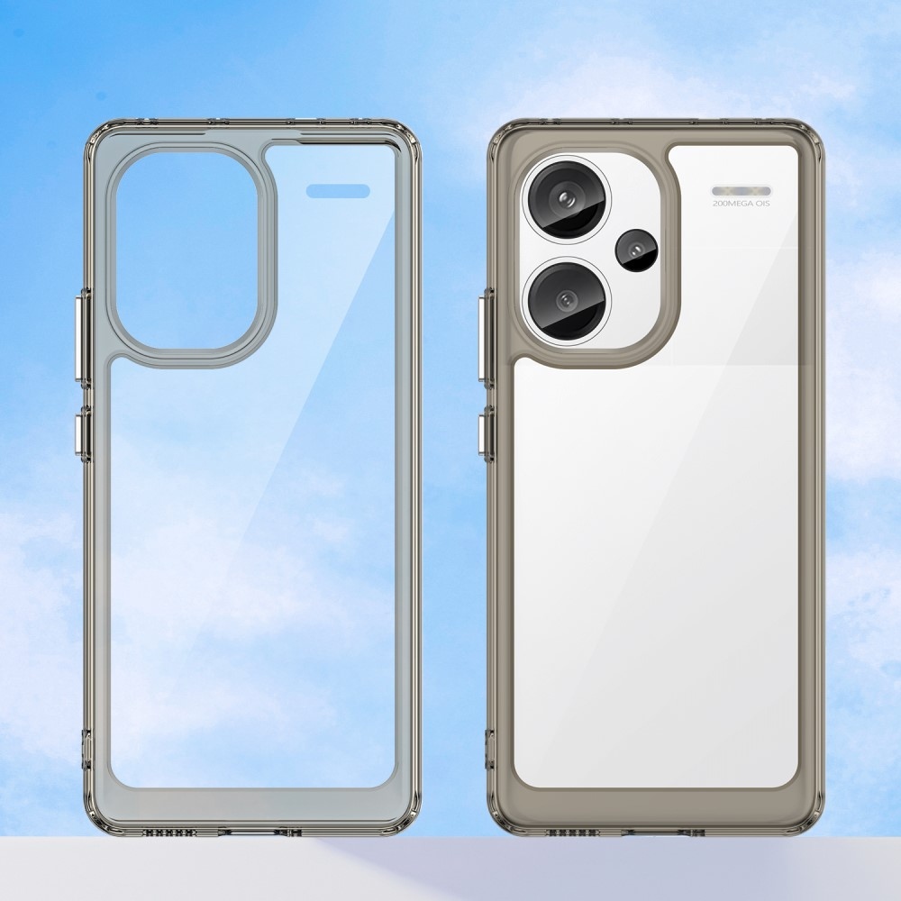 Gél tok kemény hátlappal Xiaomi Redmi Note 13 Pro+ 5G - szürke