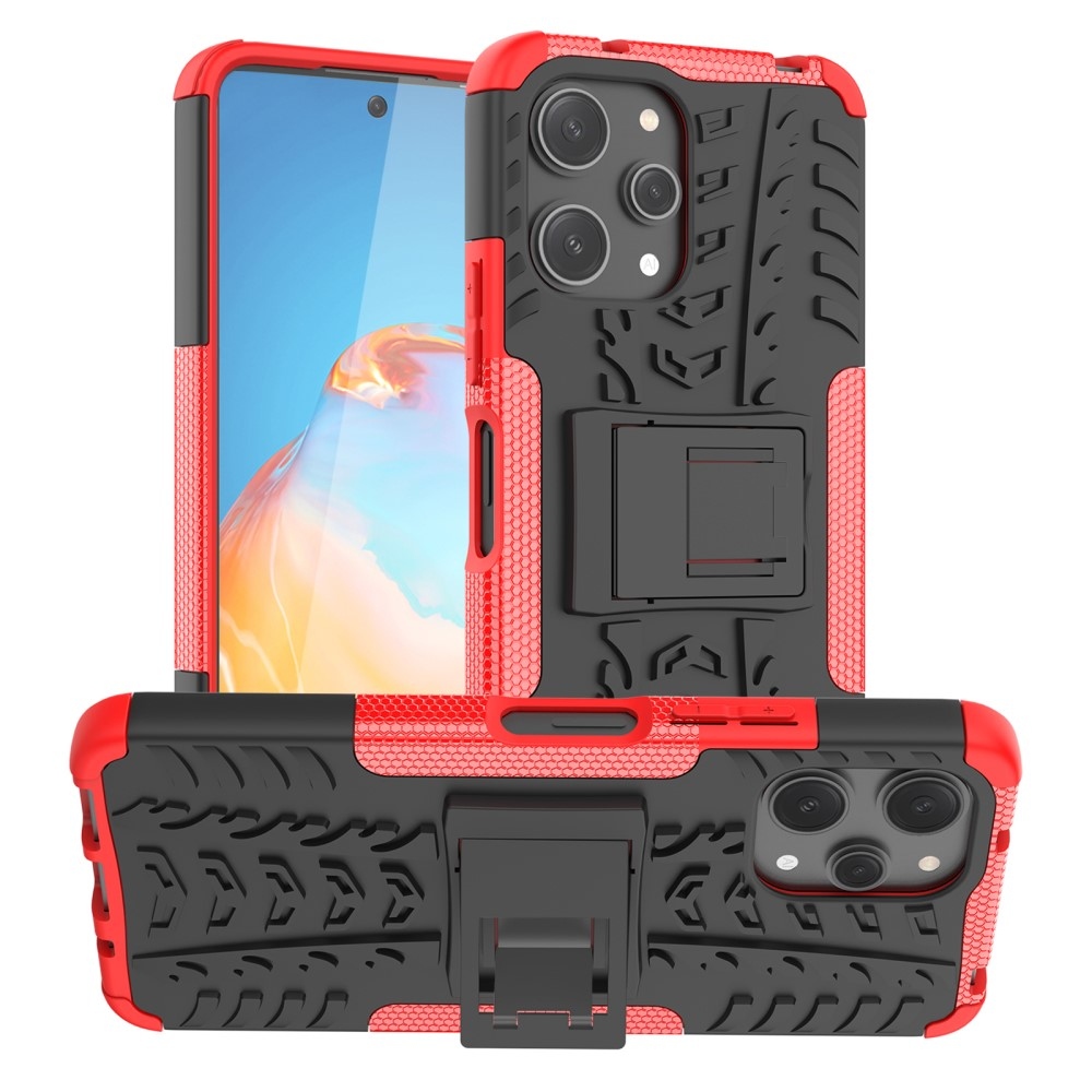 Kick tartós borítás Xiaomi Redmi 12 4G/5G készülékhez - piros