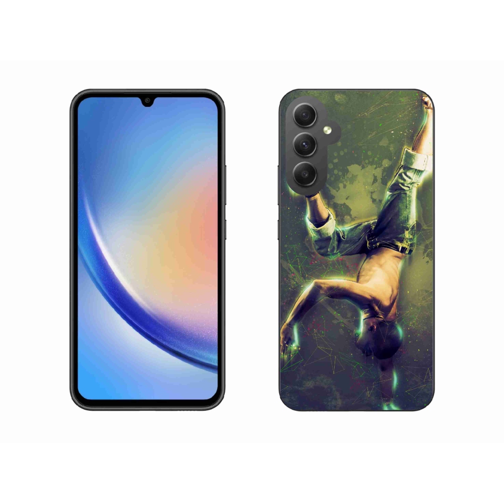 Gél borítás mmCase Samsung Galaxy A34 5G - breakdance
