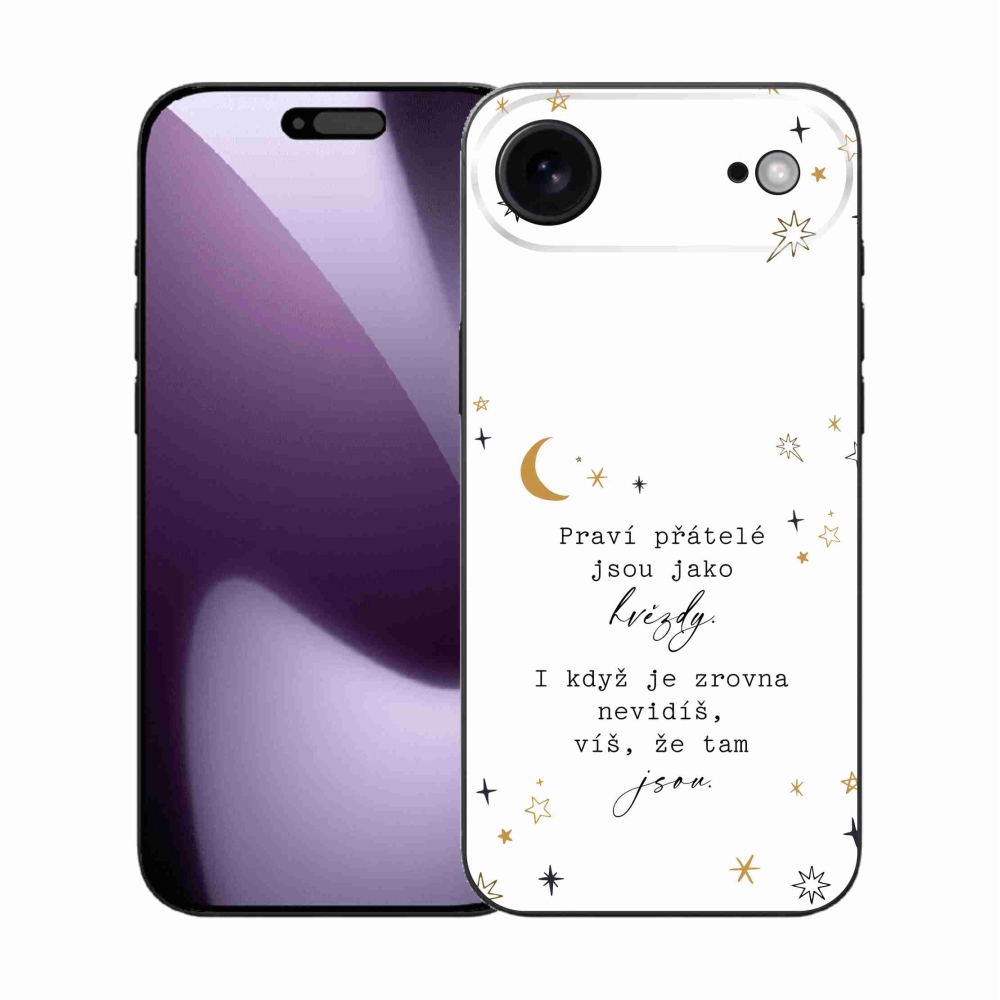 Gél borítás mmCase iPhone 17 Air készülékhez - idézet 6 fehér háttér