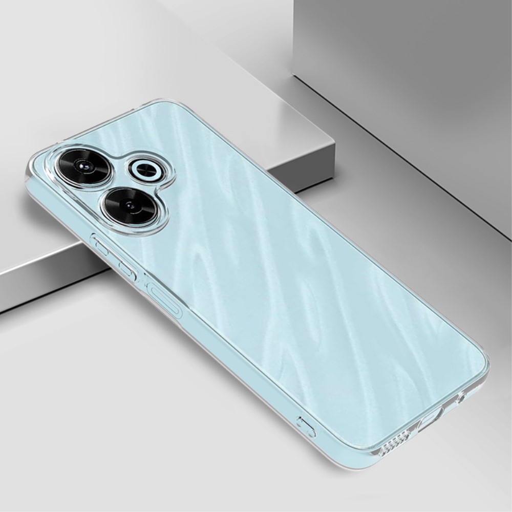 Vékony átlátszó zselés tok Xiaomi Redmi 13 4G/Poco M6 4G - átlátszó
