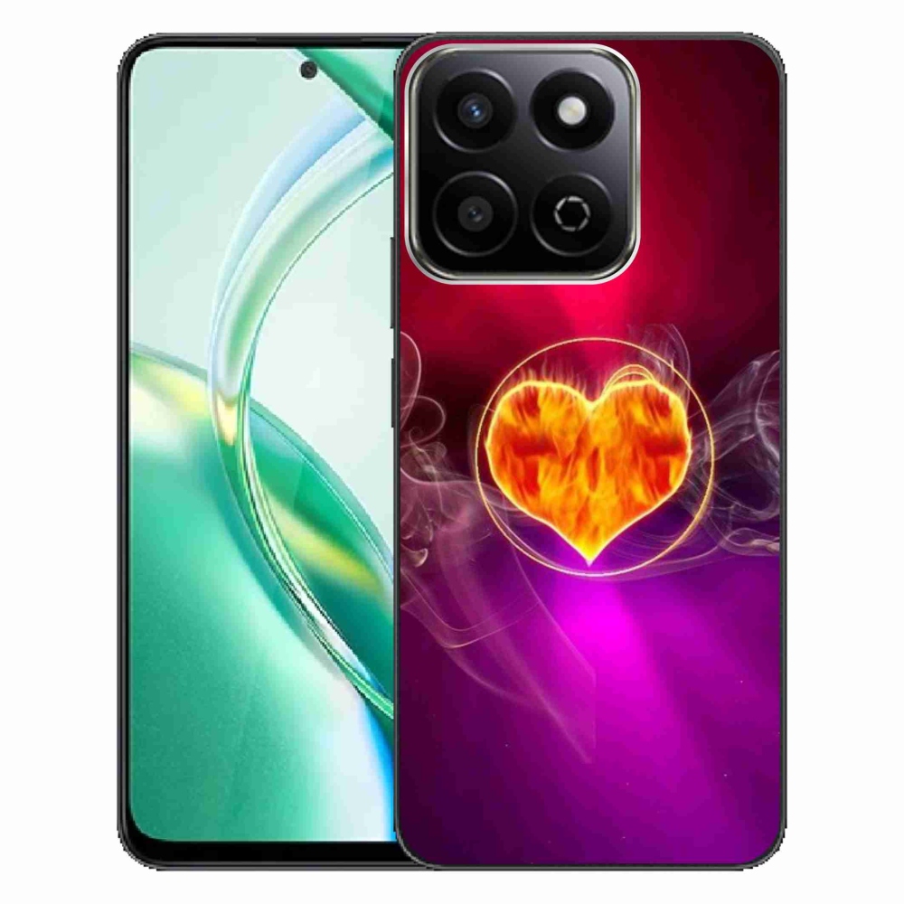 Zselés borítás mmCase a Honor 200 Smart 5G készülékhez - tüzes szív