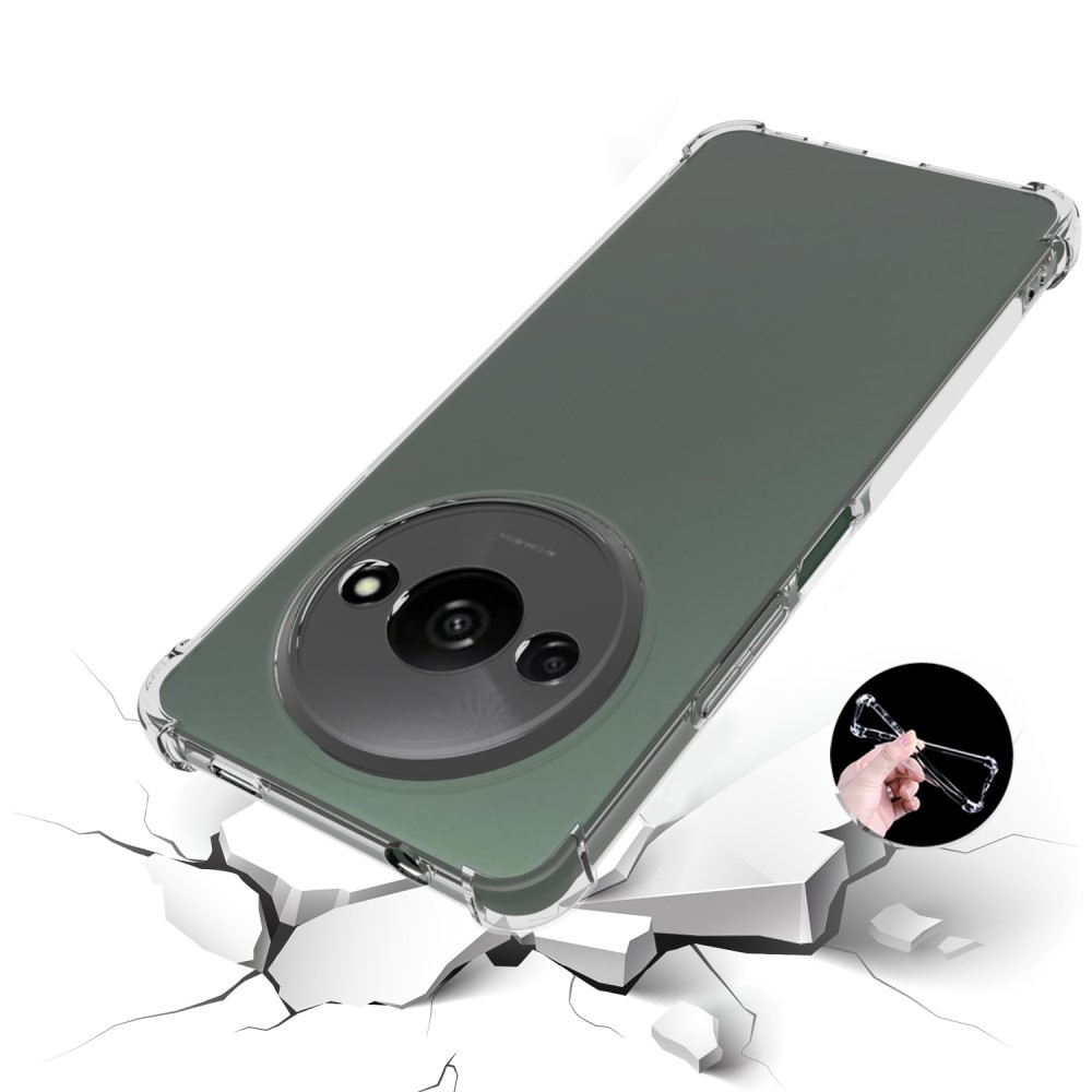 IDEWEI zselés tok megerősített sarkokkal Xiaomi Redmi A3-hoz - átlátszó