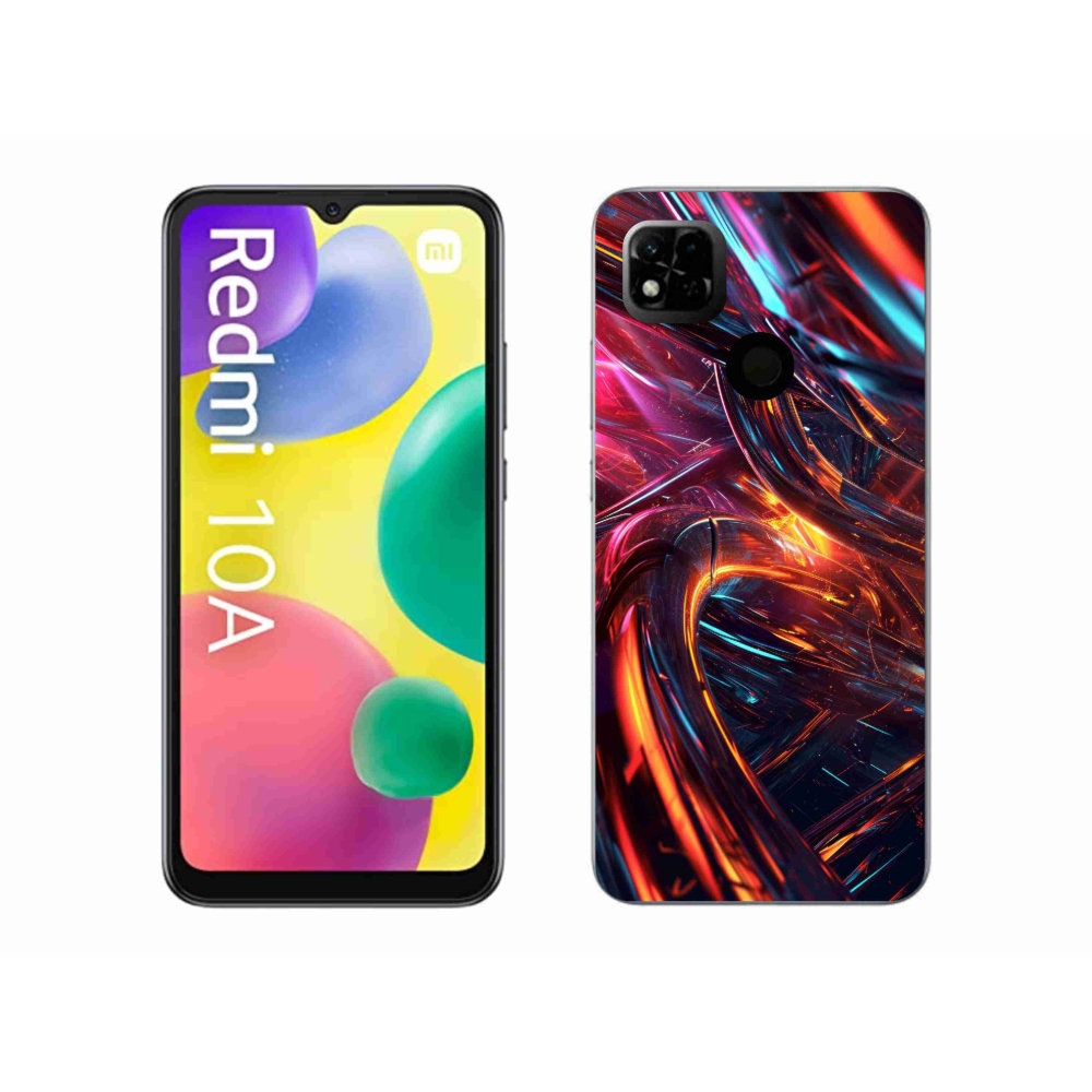 Gél borítás mmCase a Xiaomi Redmi 10A számára - absztrakt motívum 10