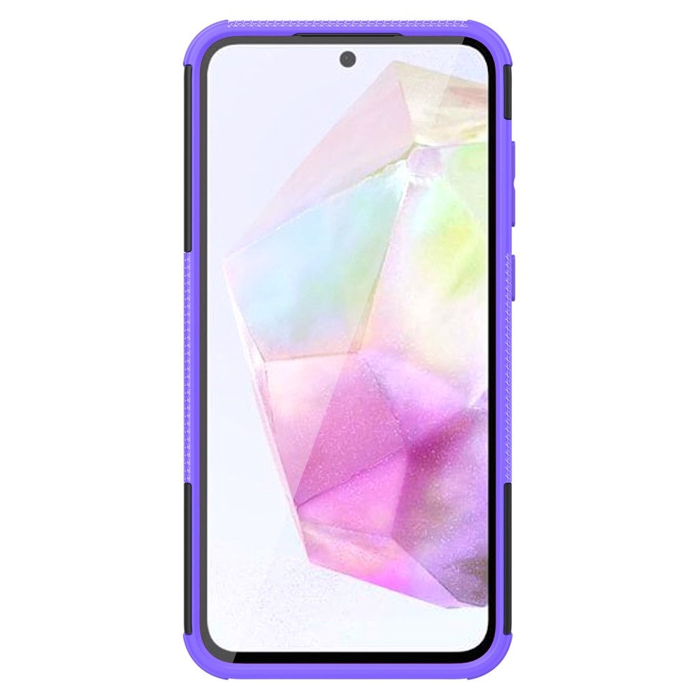 Rúgásálló borítás Samsung Galaxy A35 5G készülékhez - lila