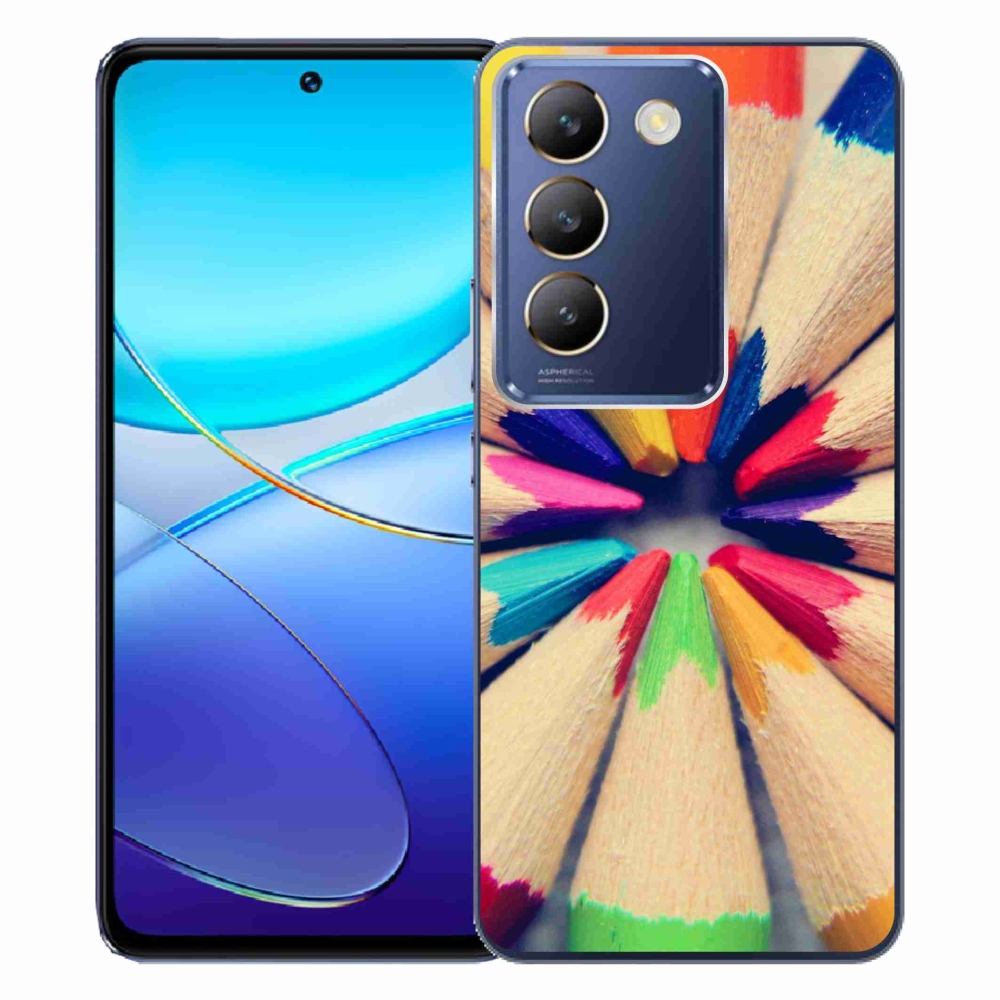 Gél borítás mmCase a Vivo V40 SE 4G/5G készülékhez - zsírkréták