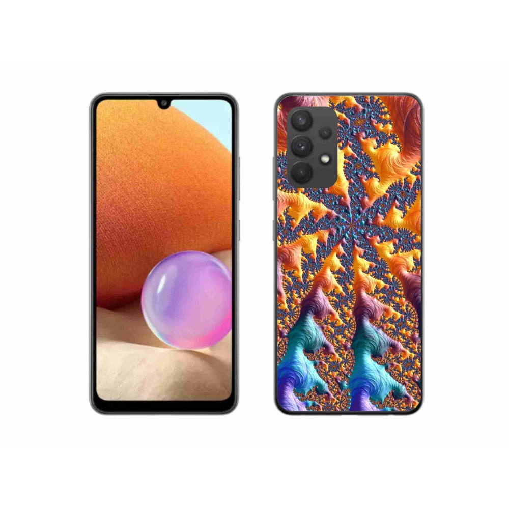 Gél borítás mmCase Samsung Galaxy A32 4G - absztrakt motívum 23