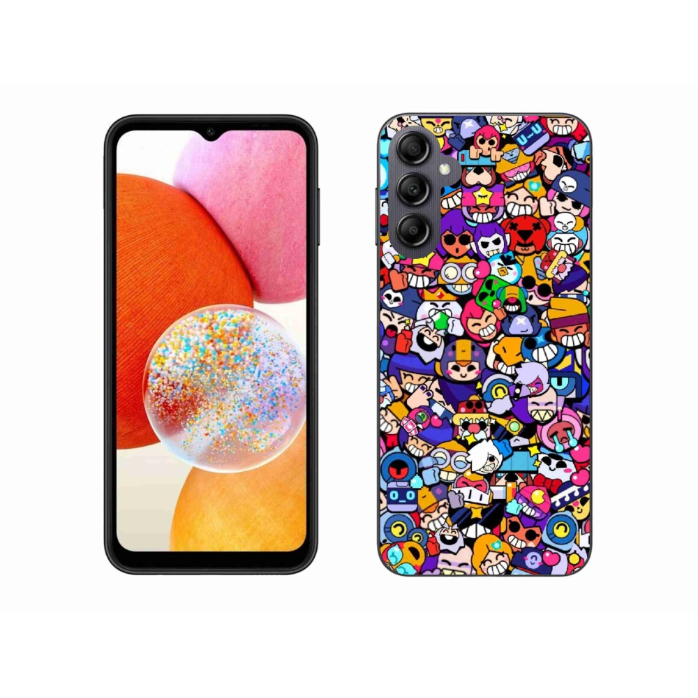Gél borítás mmCase Samsung Galaxy A14 4G/5G - brawl stars 2
