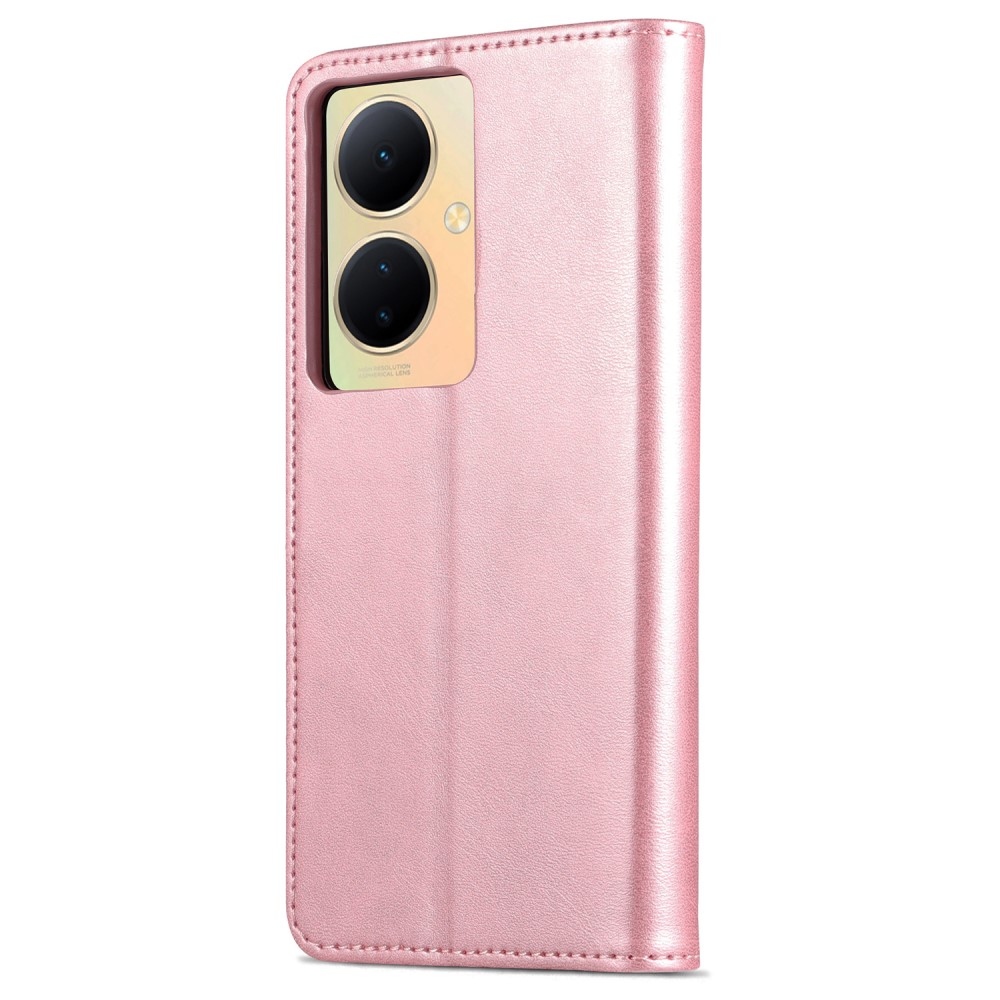 AZNS könyv tok a Vivo V29 Lite 5G-hez - rózsa arany