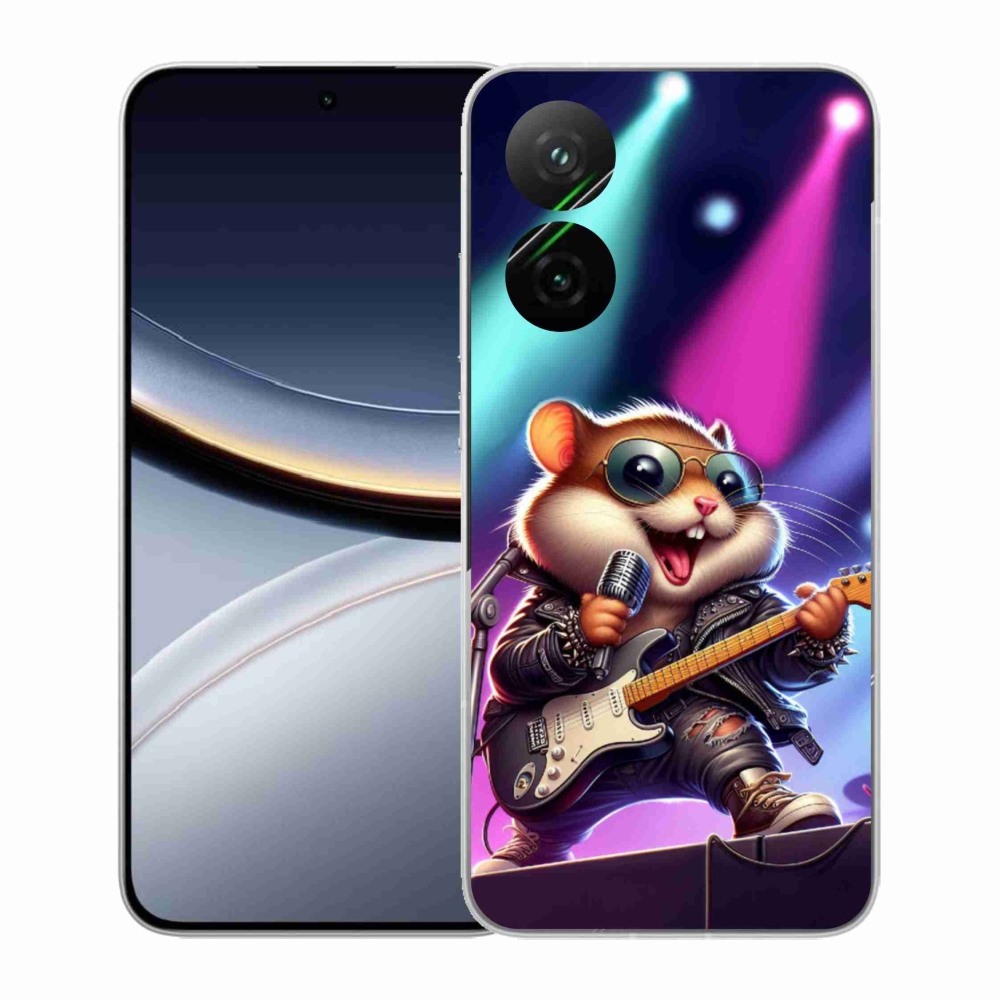 Gél borítás mmCase a Xiaomi Poco F7 5G-hez - hörcsög hintaló