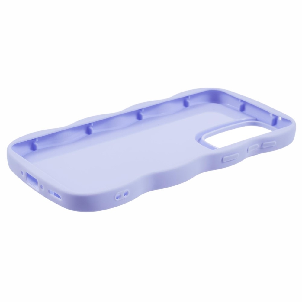 Hullám tartós zselés tok Samsung Galaxy A36 5G/A56 5G - lila