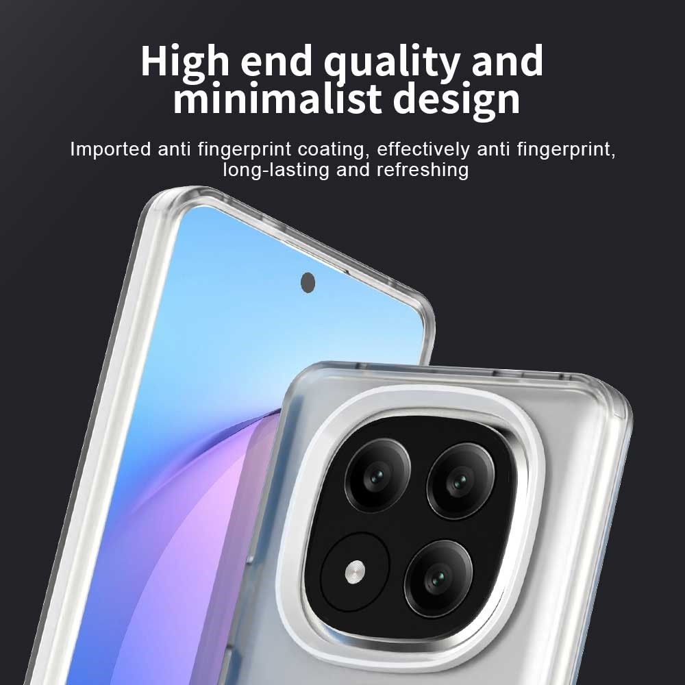 Candy zselés tok MagSafe-val Xiaomi Redmi Note 14 Pro+ 5G - fehér