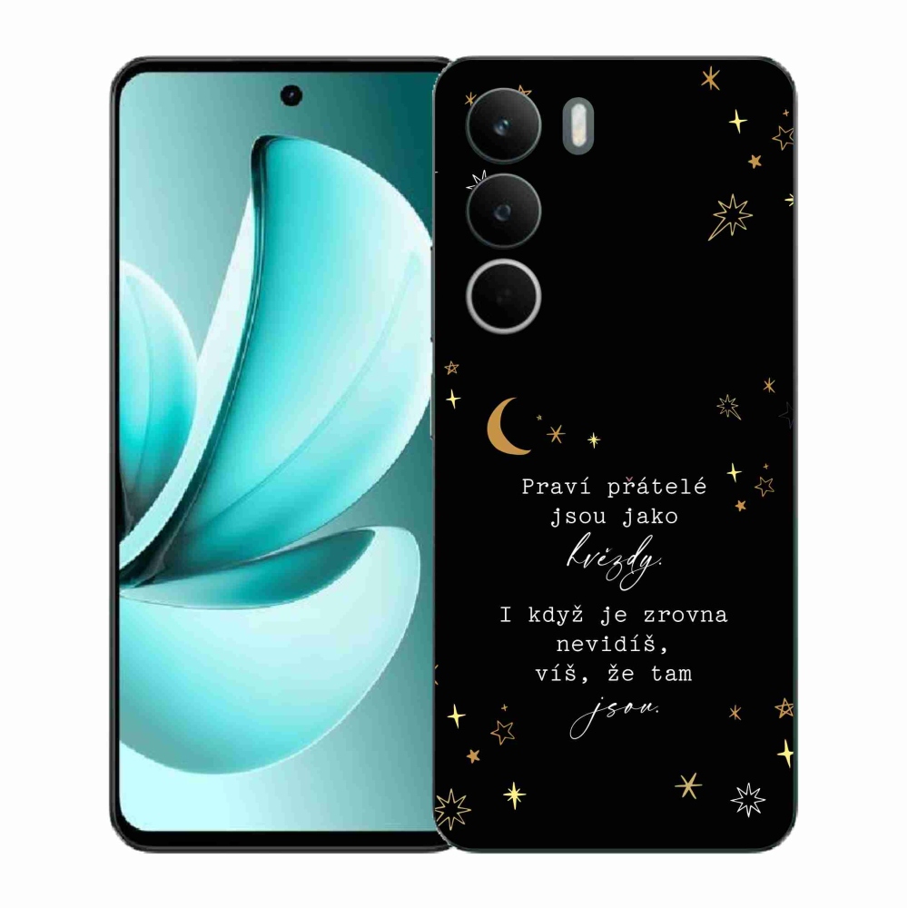 Gél borító mmCase a Realme C71 készülékhez - idézem 6 fekete háttér