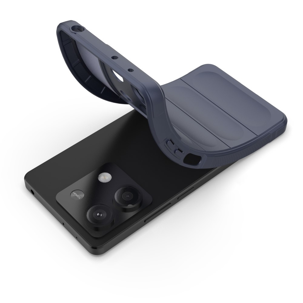Rugg tartós zselés tok Xiaomi Redmi Note 13 5G - sötétkék