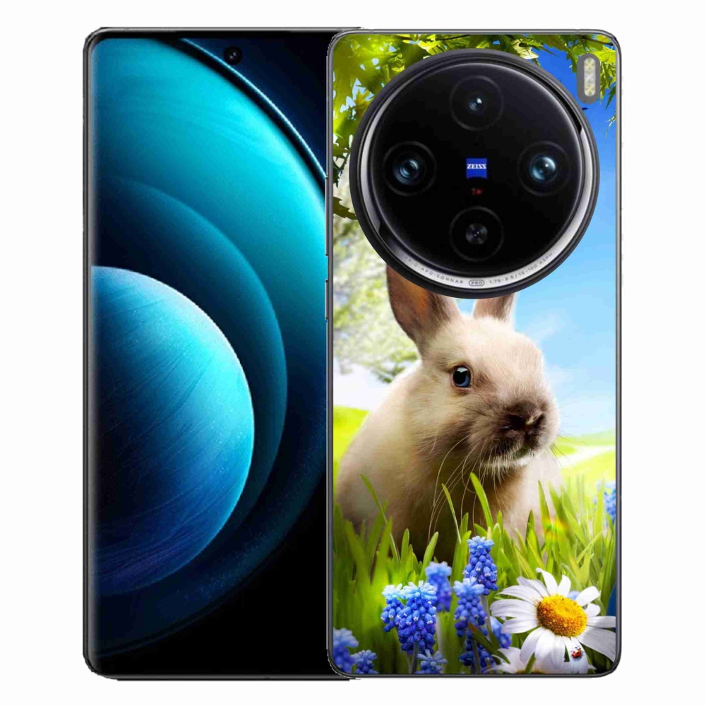 Zselés borítás mmCase a Vivo X100 Pro 5G készülékhez - nyuszi