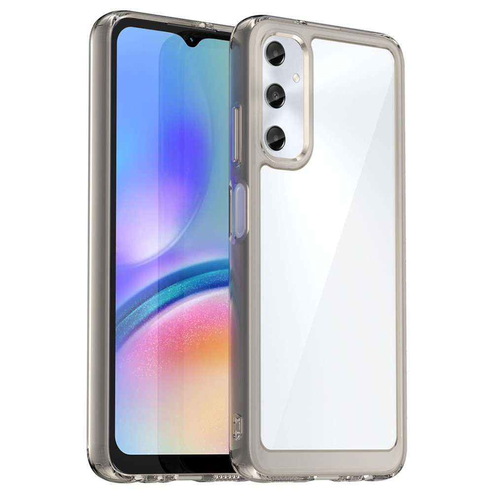 Gél tok kemény hátlappal Samsung Galaxy A05s készülékhez - szürke