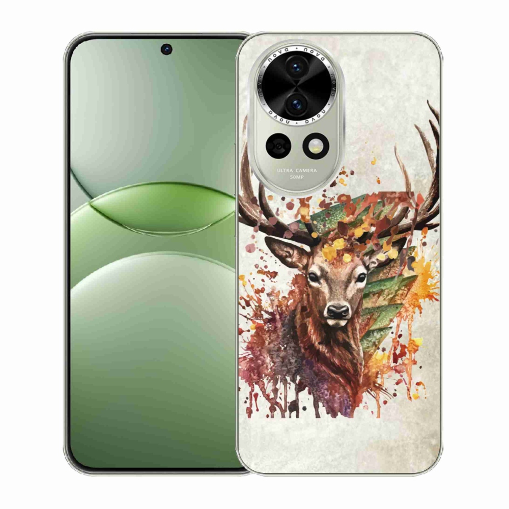 Zselés borítás mmCase a Huawei Nova 13 5G készülékhez - szarvas 1