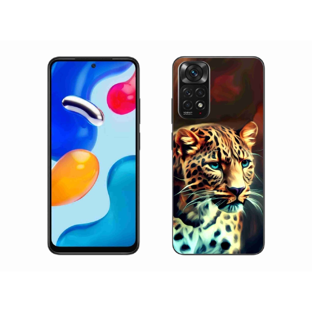 Gél borítás mmCase a Xiaomi Redmi Note 11S 4G-hez - leopárd