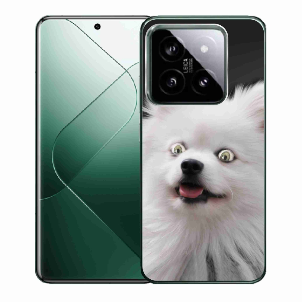 Gél borítás mmCase a Xiaomi 14-hez - fehér tipp