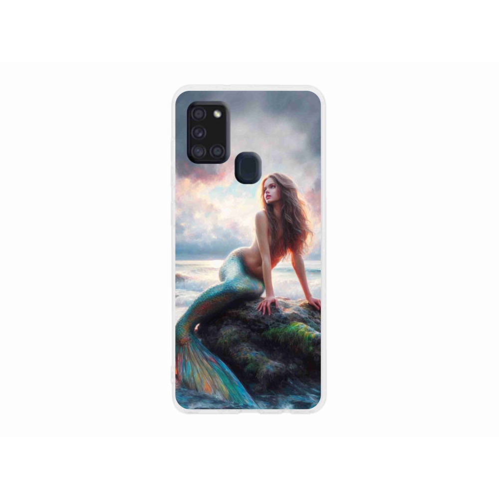 Gél védőhuzat mmCase Samsung Galaxy A21s készülékhez - sellő