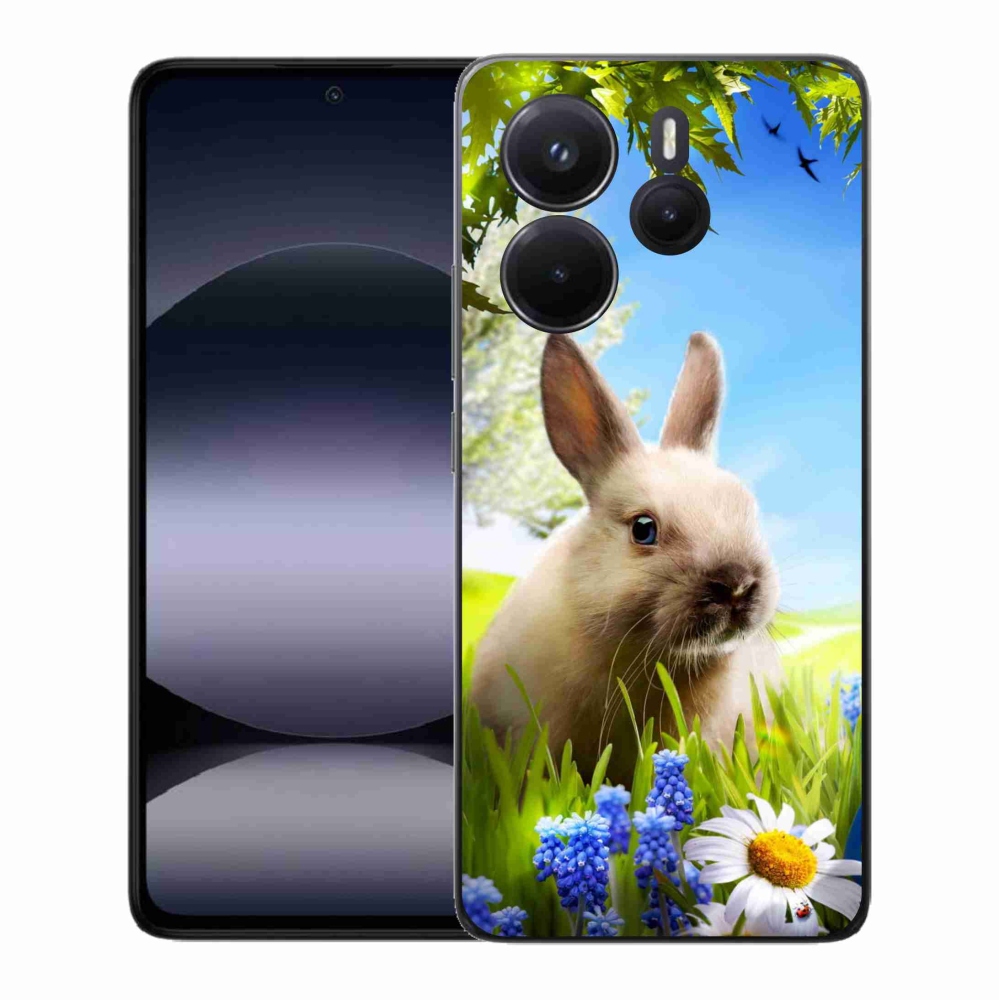 Gél borítás mmCase a Xiaomi Redmi Note 14-hez - nyuszi