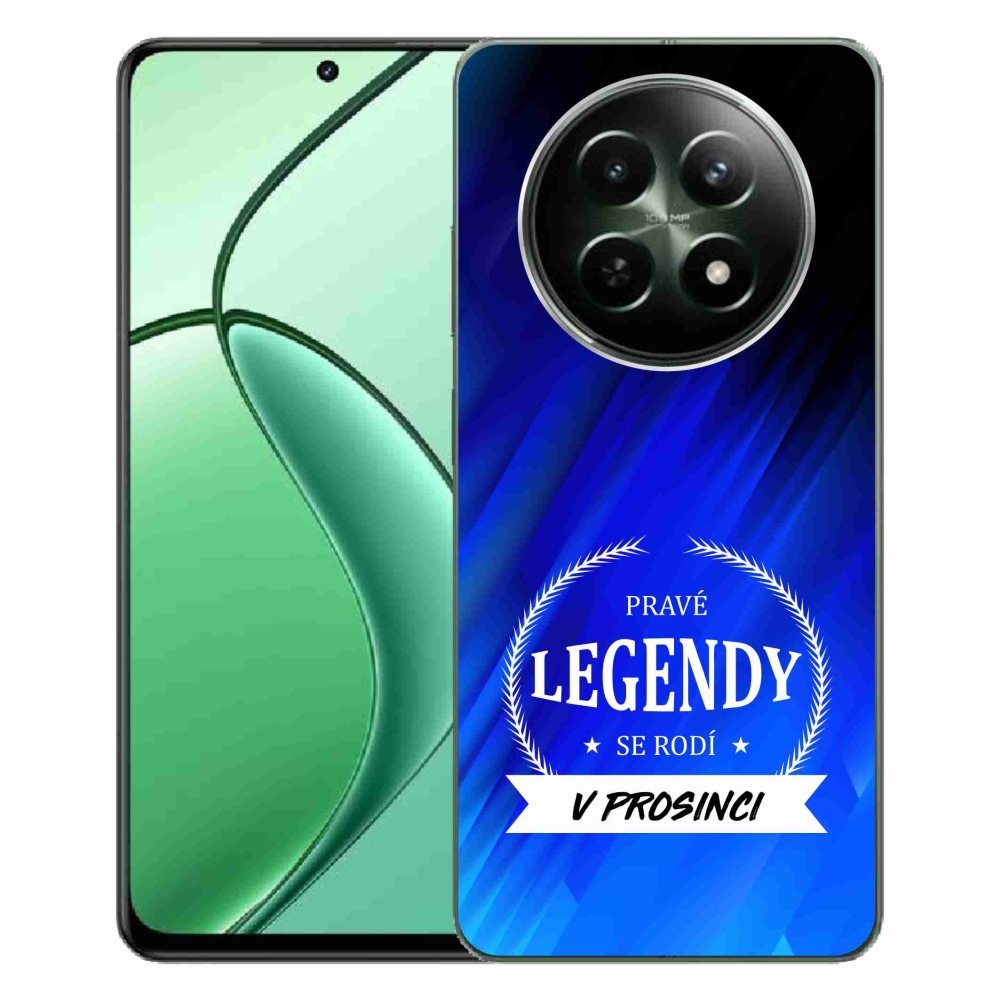 Gel Cover mmCase a Realme 12 5G/12x 5G - Legendák decemberi kék háttérrel
