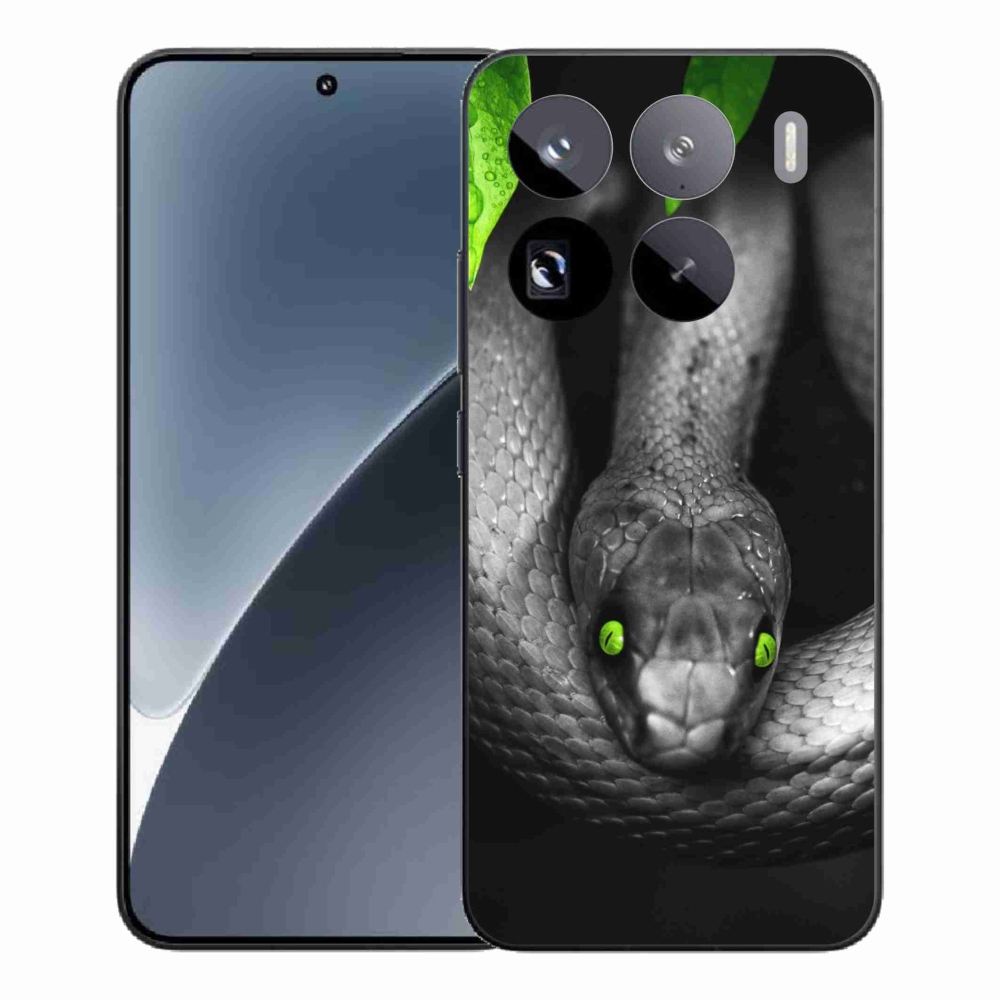Gél borítás mmCase a Xiaomi 15 Pro számára - kígyó