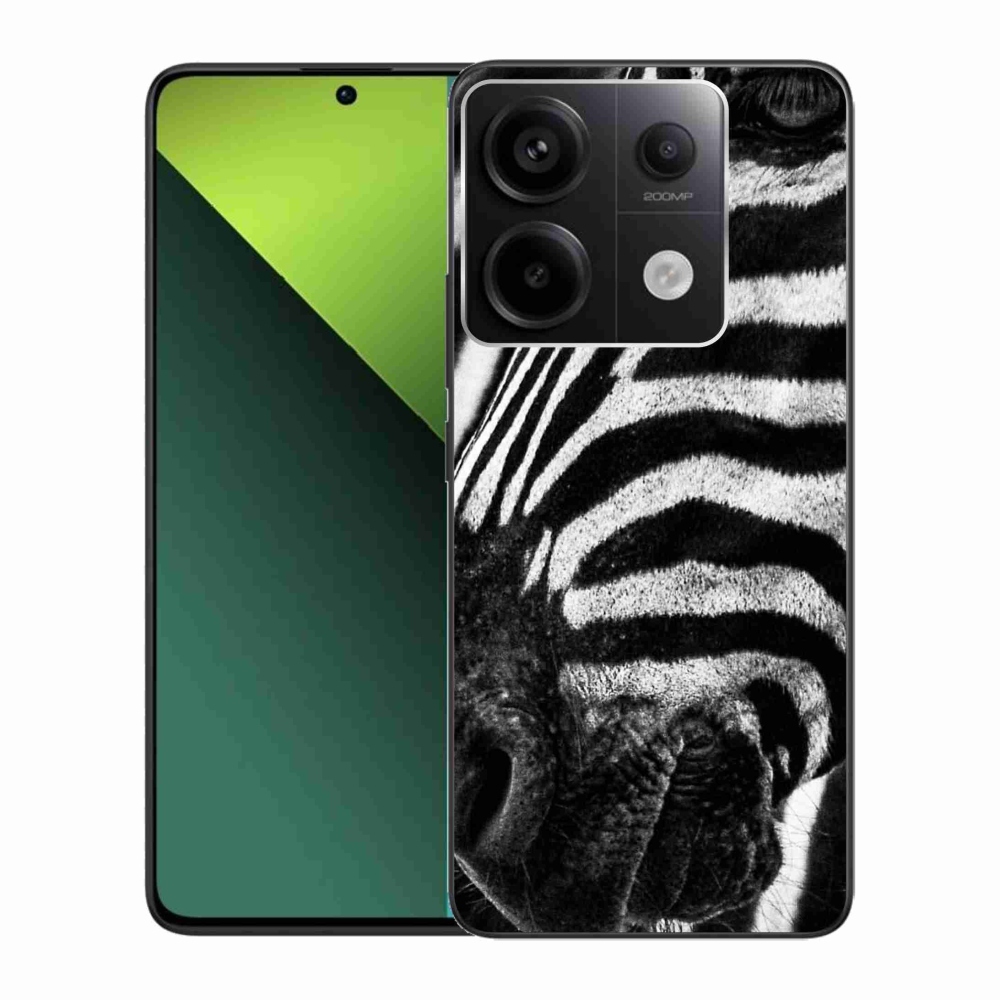 Gél borítás mmCase a Xiaomi Redmi Note 13 Pro 5G/Poco X6 5G számára - zebra