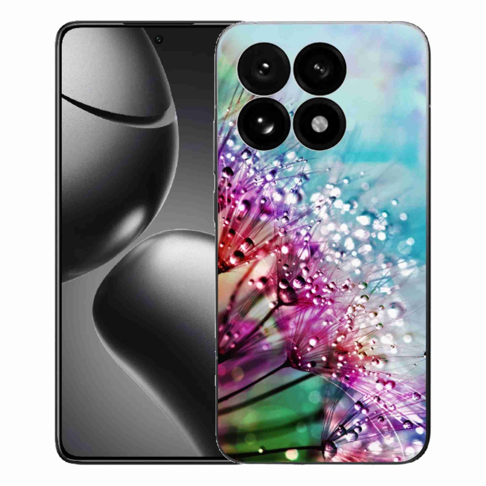 Gél borító mmCase a Xiaomi 15T-hez - színes virágok