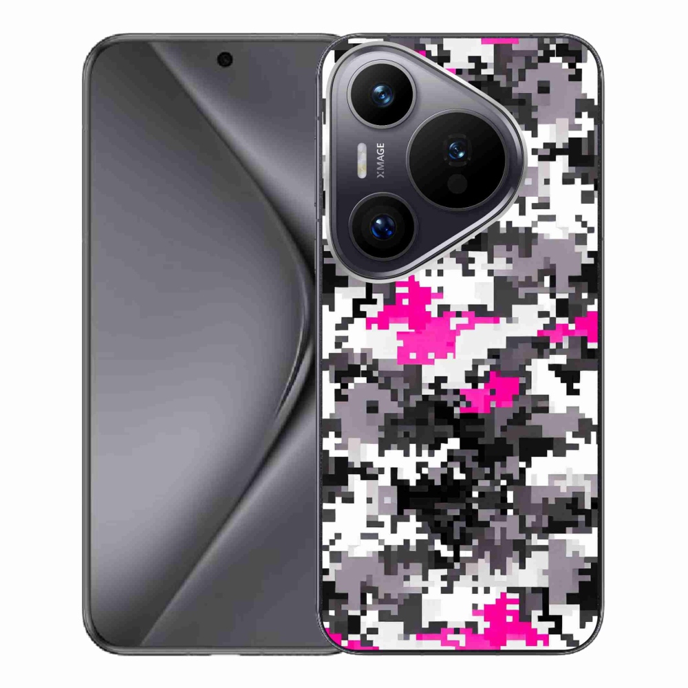 Zselés borítás mmCase a Huawei Pura 70 Pro számára - terepszínű minta 4