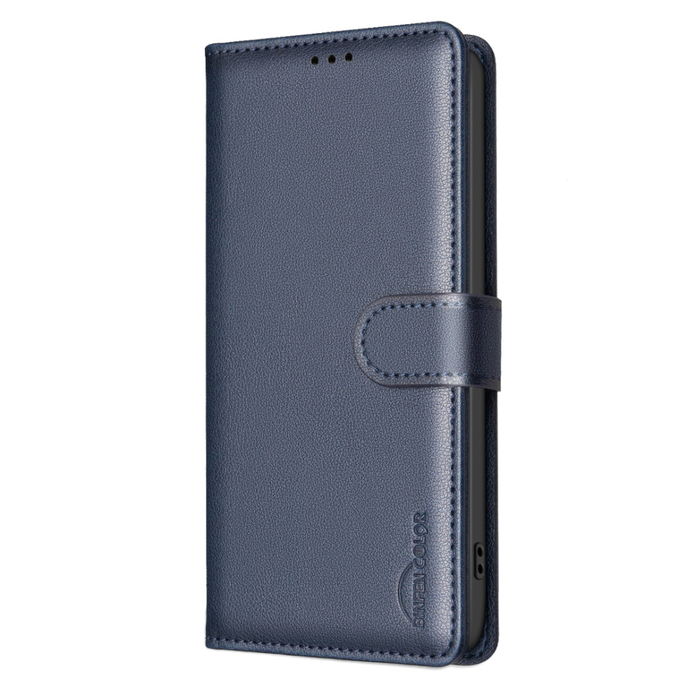 BINFEN könyvtáska Xiaomi Redmi 15 5G (169mm) - kék